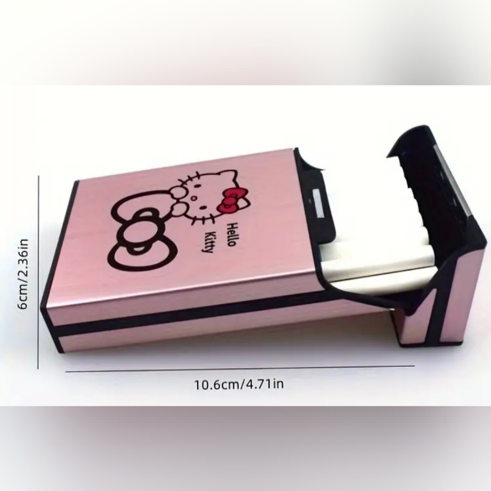 Hello Kitty Barbiecore Pink Cigarette Holder Case Preppy Clueless (#051) - Picture 2 of 3